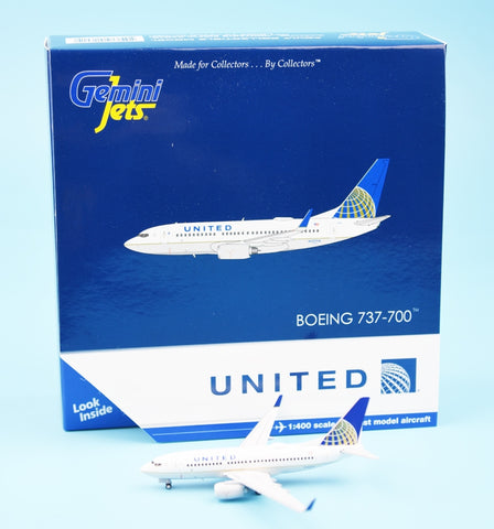 GeminiJets GJUAL1601 United Airlines B737-700/w 1:400