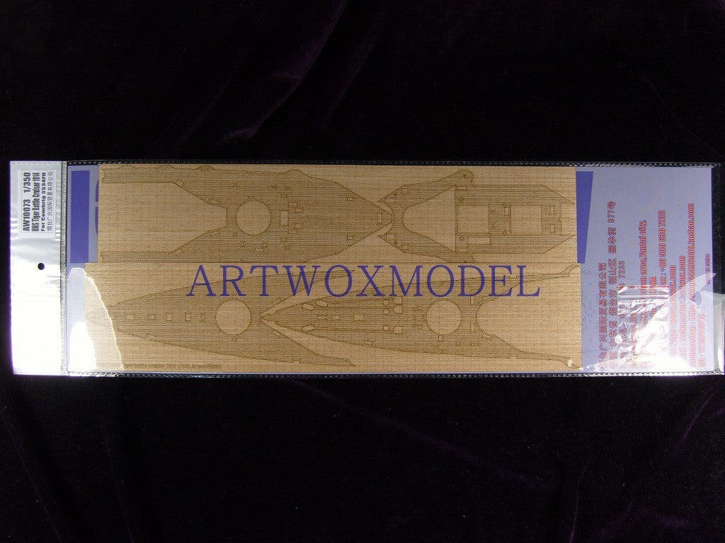 ARTWOX Model Wooden Deck for /Combrig3534FH tiger battleship cruiser wooden deck AW10073