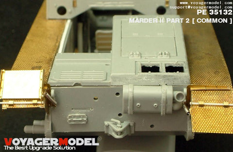 Voyager model metal etching sheet PE35132 2 light combat vehicle early stage / Mink II self propelled artillery fender