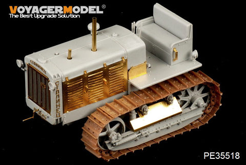 Voyager model metal etching sheet PE35518 PE35518 metal etch for Soviet ChTZ S-65 tracked agricultural tractors