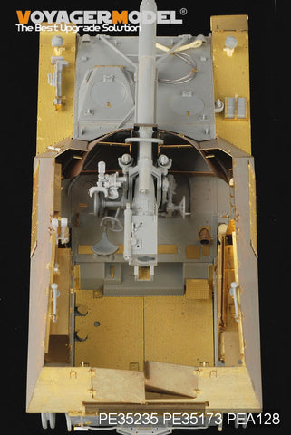 Voyager model metal etching sheet PE35173 rhinoceros / Bumblebee self-propelled artillery flank and warhead floor modification etchant