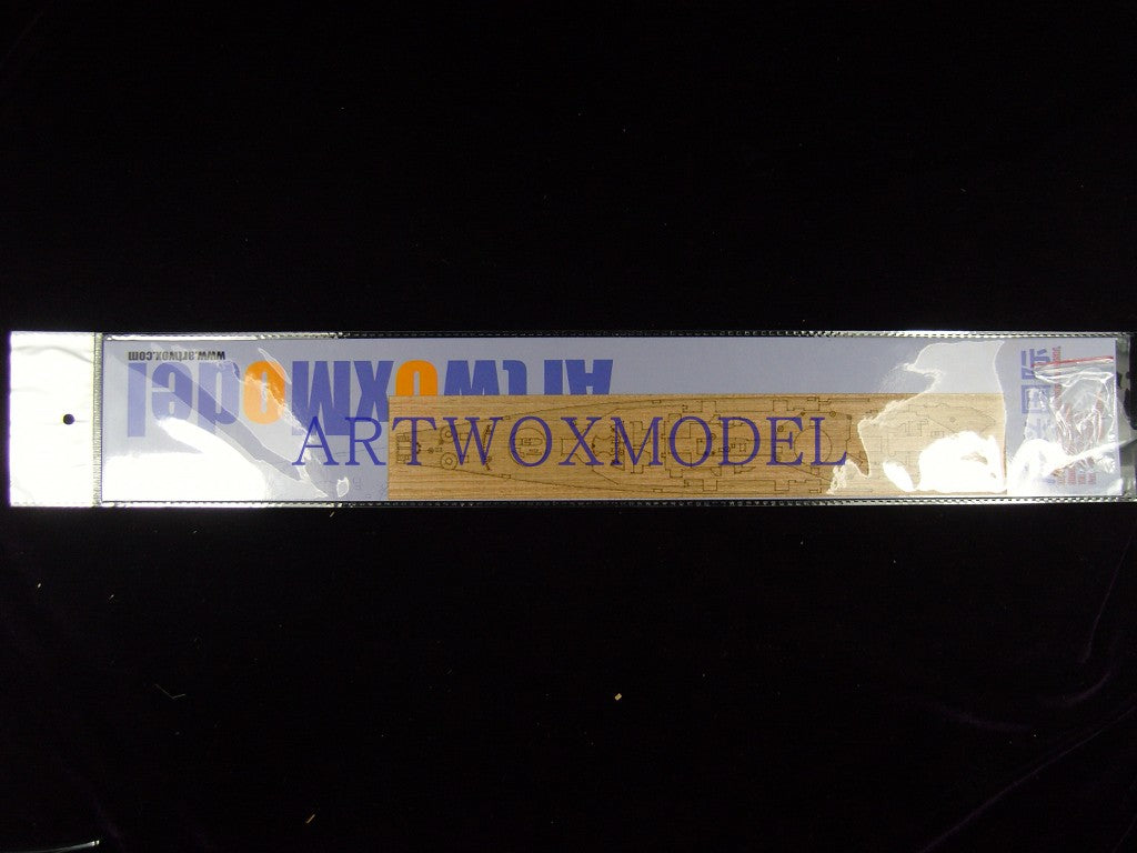 Artwox model wooden deck for Tamiya 31614 US Army BB-62 New Jersey battleship wooden deck AW20026