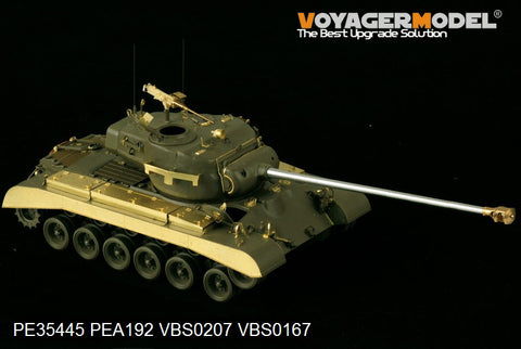 Voyager PE 35445 t26e4 " super Pershing" heavy chariot metal etcher for upgrade ( for t club )