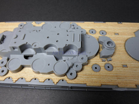 Artwox model wooden deck for Tamiya 31113 Japanese Navy Battleship Yamato (modified) Wood Deck AW20110