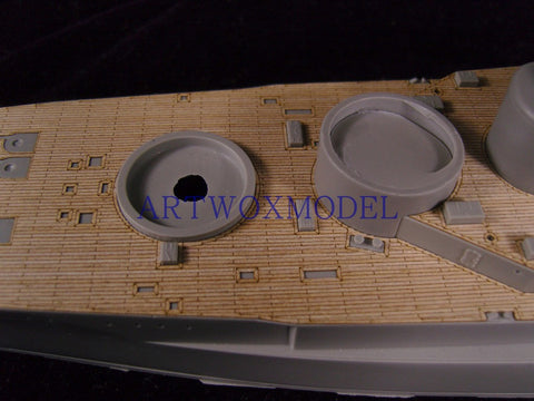 ARTWOX Model Wooden Deck for /Combrig3534FH tiger battleship cruiser wooden deck AW10073