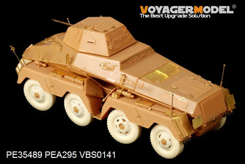 Voyager PE35489 Sd. Kfz .231 Metal etching for initial upgrade of eight armoured reconnaissance vehicles