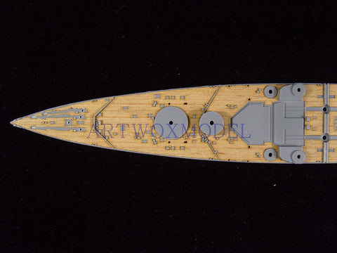 Artwox model wooden deck for tamiya 31615 WWII battleship prince of Wales wood deck aw 20033