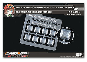 Voyager model metal etching sheet BR35009 D9R Armored BullDozer Lenses and taillights