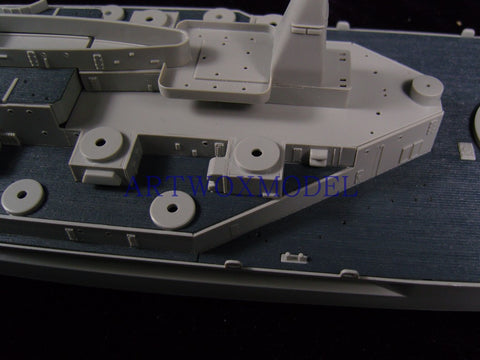 Artwox model wooden deck for trumpeter 05307 USS Alabama wood deck aw 10054