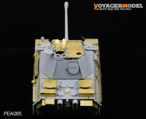 Voyager PEA065 No. 5 tank Leopard A/Leopard G vehicle Air Defense additional deck modification metal etching pieces