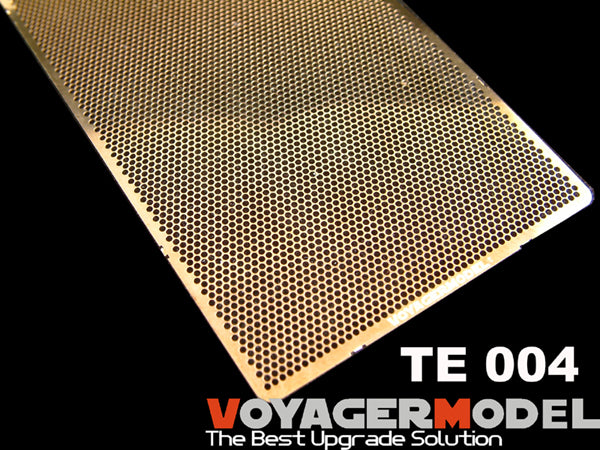 Voyager model metal etching sheet TE004 circular net (small mesh)