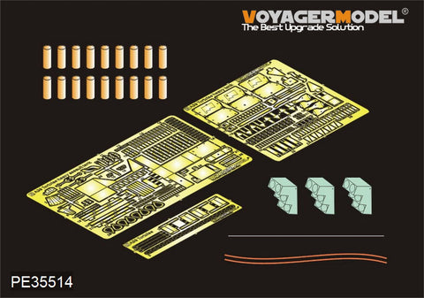 Voyager model metal etching sheet PE35514 British A39 "turtles" heavy-duty assault tanks upgraded with metal etchant