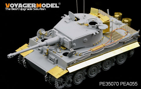 Voyager PE35070 6 heavy combat vehicle tiger type upgrade metal etching parts (Dragon)
