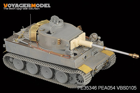 Voyager PE35346 tiger heavy chariot very early upgrade and etch parts (Dragon 6252/6600)