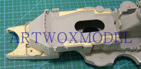 ARTWOX Model Wooden Deck for Revell 05040 deck AW10007 of the German battleship Bismarck