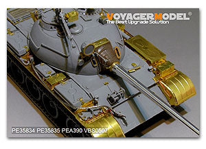 Coyager PE35835 T-54B metal etching for transformation of mid-sized tank wing plate(three flowers)
