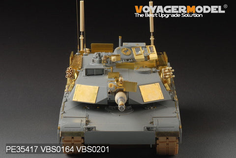 Voyager model metal etching sheet PE 35417 m1 a1 tusk 1 Abrams main battle tank upgrade metal etching kit