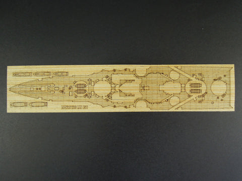 ARTWOX Model Wooden Deck for Hasegawa 119 Japanese naval aviation warship Ise wood deck AW20128