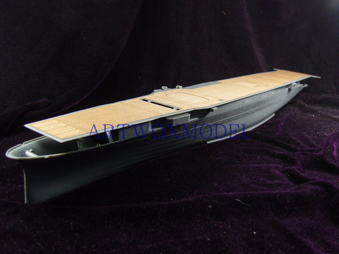 Artwox model wooden deck for Fujimi 600048 old Japanese Navy aircraft carrier Rui wood deck AW10027