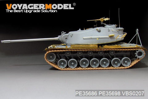 Voyager PE35686 Metallic etching for upgrade and Transformation of M103A1 heavy tanks