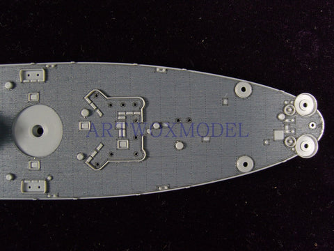 Artwox model wooden deck for tamiya 31613 us b b - 63 USS Missouri blue wood deck aw 20064