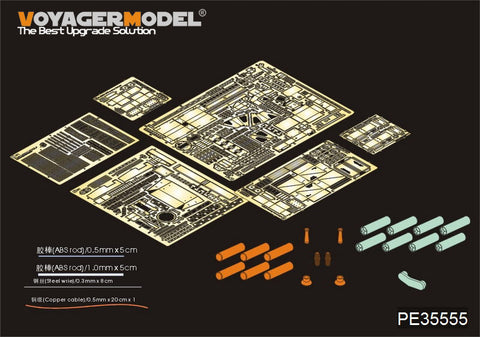 Voyager model metal etching sheet PE35555 M1A2SEP TUSK I / II Etch for Abrams (T)