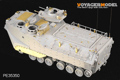 Foyager PE3550 AAVP-7A1 RAM / RS modified amphibious personnel carrier upgrade with metal etching