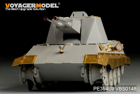 Voyager PE 35469 world war ii german e - 75 " crocodile" upgrades metal etchings for air combat vehicles