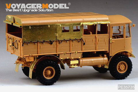 Voyager model metal etching sheet PE35735 AEC "Matador" artillery tractor traction medium term upgrade using metal etched parts