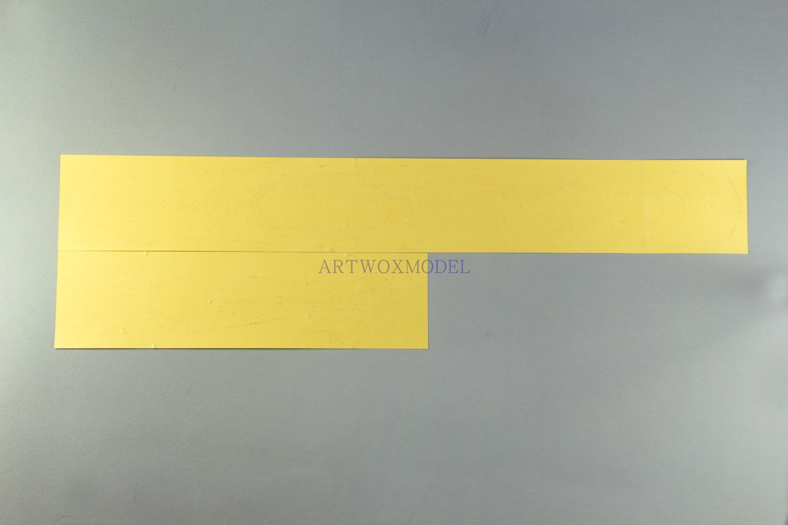 Artwox model wooden deck for Trumpeter 05313 German heavy cruiser Prince Eugen 19453M covers AM10009