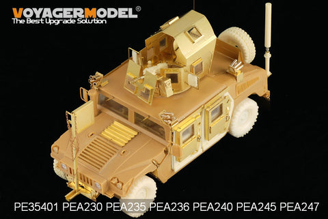 Voyager PEA247 "Hummer" combat vehicle O-GPK sniper weapon tower metal etching