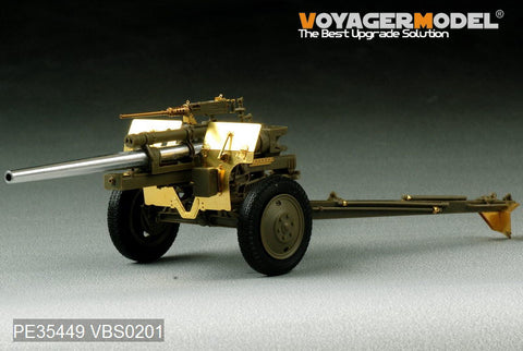 Voyager PE3549 m5 ( m1 gun rack ) anti-tank gun / m2 a1 howitzer metal etcher for upgrade