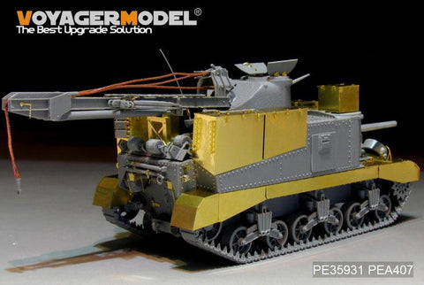 Voyager Model Metal Etching Sheet PEA407 World War II M31 tank recycling car apron transformation (with TAKOM 2088)