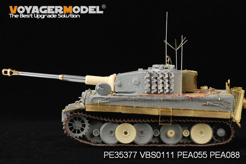 Voyager PE35377 6 heavy combat vehicle tiger type mid-term upgrade metal etch (Weilong 6660)