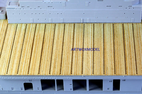 ARTWOX Model Wooden Deck for Trumpeter 65302 u. S. CV-6 enterprise aircraft carrier wood deck aw 10131