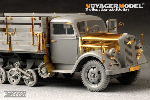 Voyager model metal etching sheet PE35523 Sd.Kfz.3 "Mechanical mule" Metallic etching for upgrade of Semi-tracked Carrie