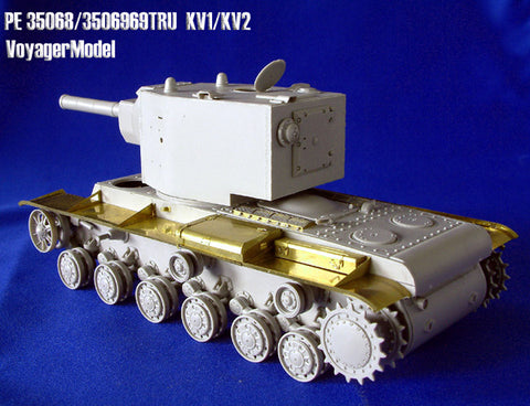 Voyager Model etching sheet PE 35069 KV-1 / KV-2 tank fender modification metal etching