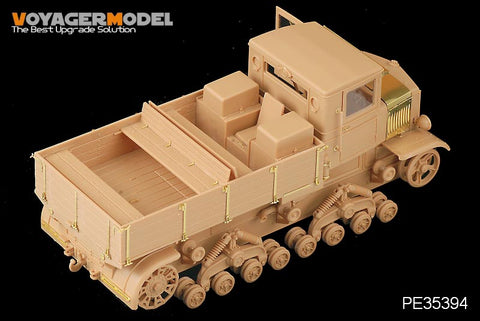 Voyager PE35394 World War II Soviet Voloshilov heavy artillery tractor upgrade metal etch