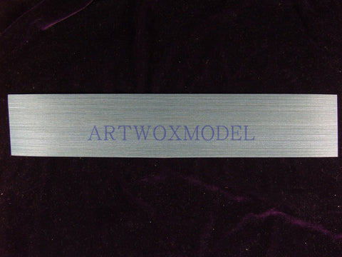 Artwox model wooden deck for self cutting wood deck 7.5CM*40CM (blue) wood deck AW20079