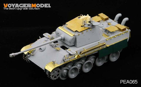 Voyager PEA065 No. 5 tank Leopard A/Leopard G vehicle Air Defense additional deck modification metal etching pieces