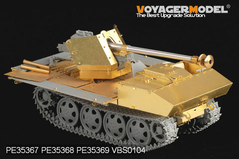 Voyager Model Metal Etching Sheet PE35367 stair RSO self propelled antitank gun upgrade base metal etch