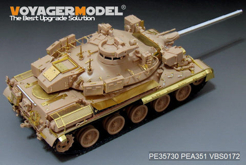 Voyager model metal etching sheet PE35730 France AMX-30B2 main battle tank upgrade metal etching parts