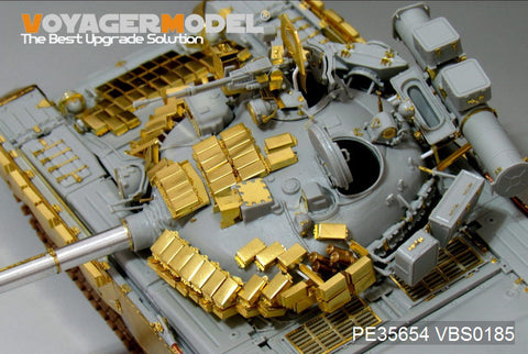 Metal etching for Voyager Model etching sheet PE35654 T-80BV main battle tank upgrade