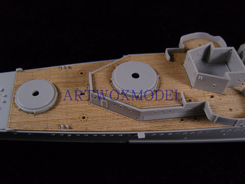 Artwox model wooden deck for trumpeter 05310 San Francisco cruiser 1944 wooden deck AW10068