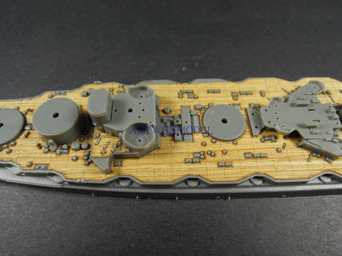 Artwox model wooden deck for Fujimi 420257 Japanese Battleship Birui Wood Deck AW2001 5