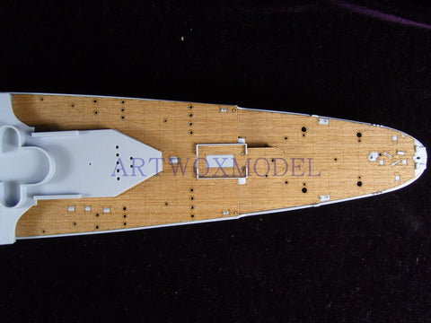 Artwox model wooden deck for Heller 81077 JEAN BART wooden deck AW50017
