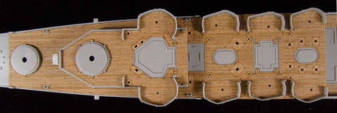 Artwox model wooden deck for trumpeter 05309 United States San Francisco cruiser 1942 wooden deck AW10067