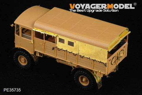 Voyager model metal etching sheet PE35735 AEC "Matador" artillery tractor traction medium term upgrade using metal etched parts