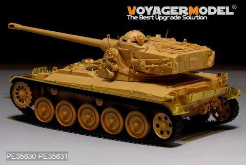 Voyager Model etching sheet PE35830 Modification of Modern French AMX-13 Light Tank (containing smoke bomb, Antenna)