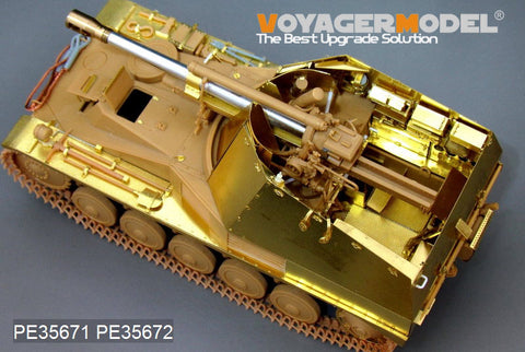 Voyager PE35671 "wild bees" 105mm self propelled howitzer upgrade metal etching parts (T Society)